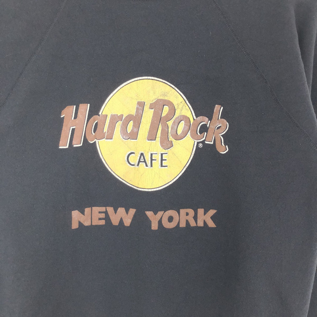 80's Hanes Hard Rock Cafe NEW YORK Advertising Sweatshirt Trainer Made in USA Men's M Vintage /eaa435587