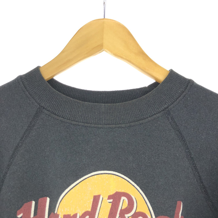 90'S Hanes Hard Rock Cafe Advertising Sweatshirt Trainer Made in USA Women's L Vintage /eaa435589