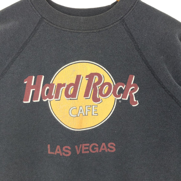 90'S Hanes Hard Rock Cafe Advertising Sweatshirt Trainer Made in USA Women's L Vintage /eaa435589