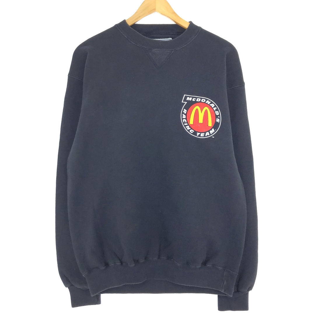 90'S SANTEE HVYWT McDonald's Advertising Sweatshirt, Made in USA, Men's M /eaa435593