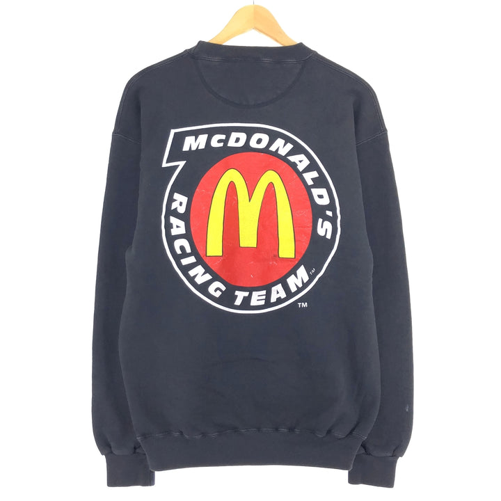 90'S SANTEE HVYWT McDonald's Advertising Sweatshirt, Made in USA, Men's M /eaa435593