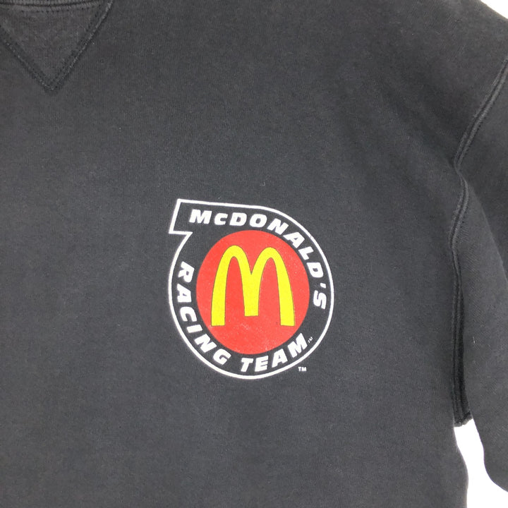 90'S SANTEE HVYWT McDonald's Advertising Sweatshirt, Made in USA, Men's M /eaa435593