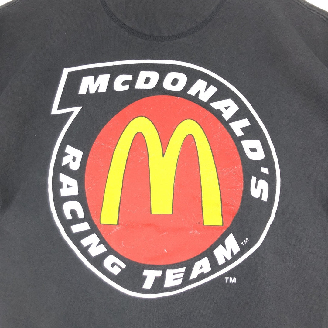 90'S SANTEE HVYWT McDonald's Advertising Sweatshirt, Made in USA, Men's M /eaa435593