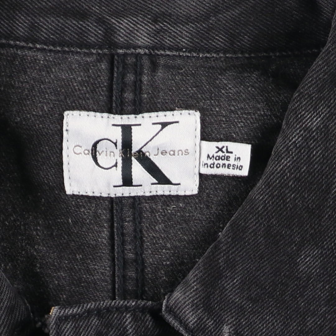 90'S Calvin Klein JEANS denim coveralls men's XL vintage /eaa435609