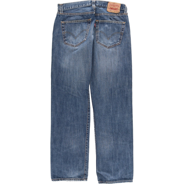 Levi's 501 STRAIGHT LEG BUTTON-FLY Euro model straight denim pants for men w33 / eaa435762