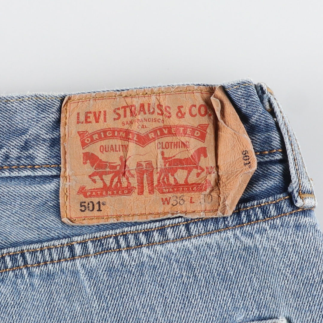 Levi's 501 straight denim pants for men, w35 / eaa435763