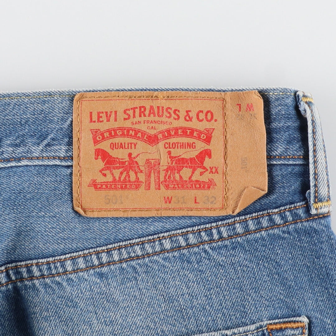 Levi's 501 straight denim pants for men w32 / eaa435764