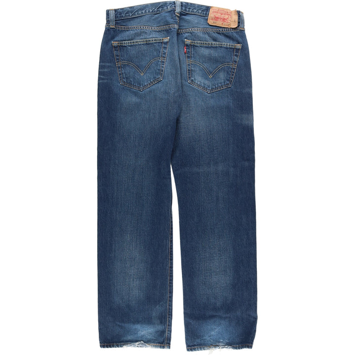 Levi's 501 STRAIGHT LEG BUTTON-FLY Euro model straight denim pants for men w35 /eaa435772