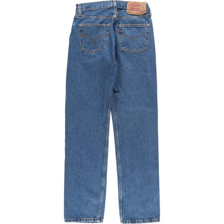 00'S Levi's 501 Euro model straight denim pants made in England women's L (w28) vintage /eaa435773