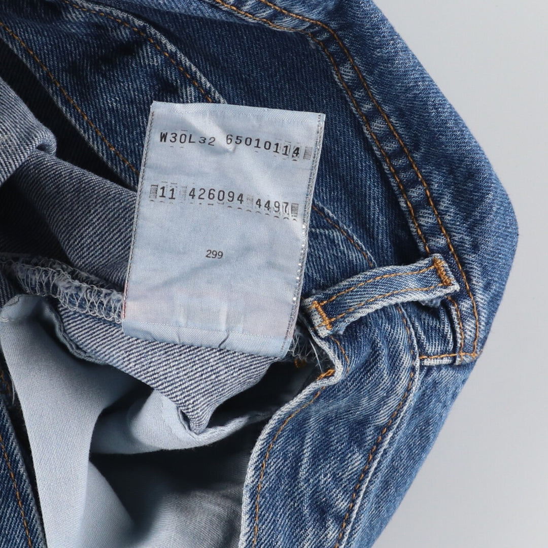 00'S Levi's 501 Euro model straight denim pants made in England women's L (w28) vintage /eaa435773