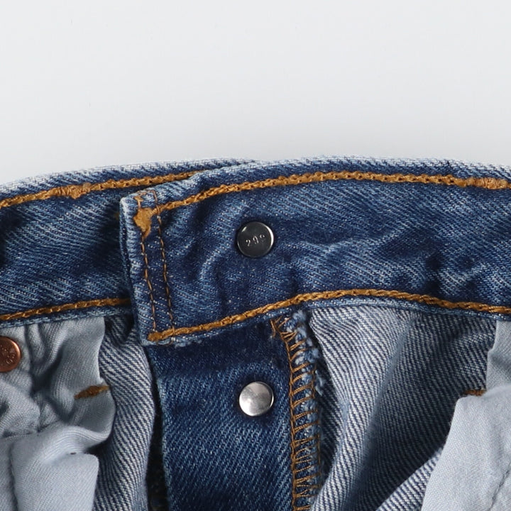00'S Levi's 501 Euro model straight denim pants made in England women's L (w28) vintage /eaa435773