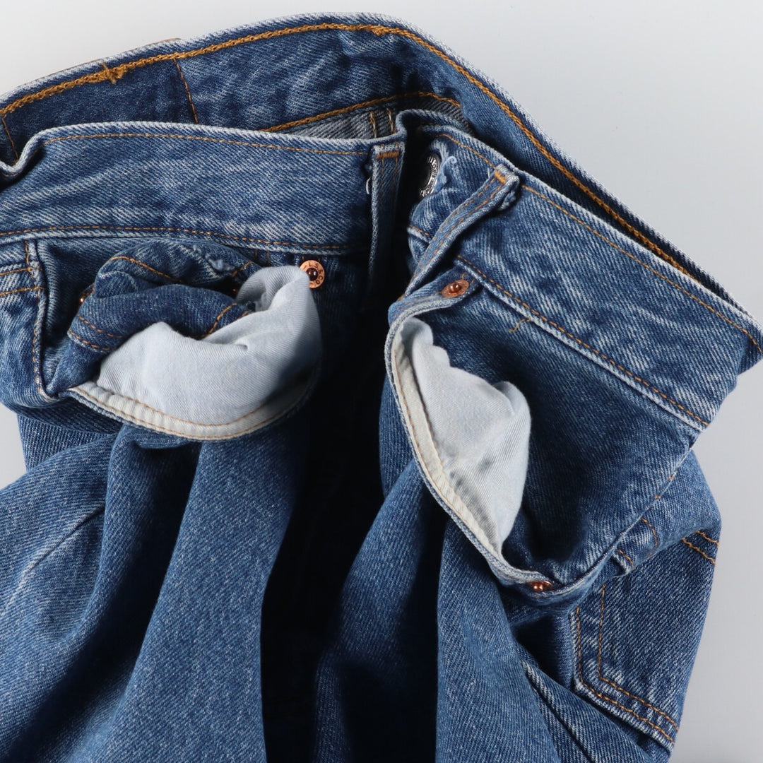 00'S Levi's 501 Euro model straight denim pants made in England women's L (w28) vintage /eaa435773