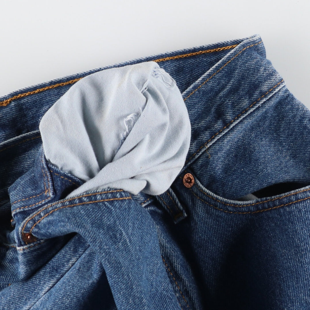 00'S Levi's 501 Euro model straight denim pants made in England women's L (w28) vintage /eaa435773
