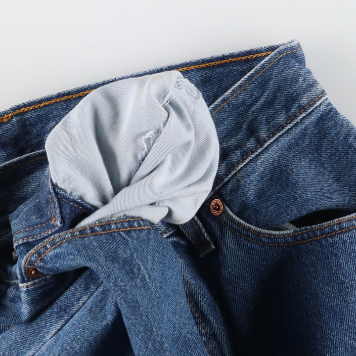 00'S Levi's 501 Euro model straight denim pants made in England women's L (w28) vintage /eaa435773