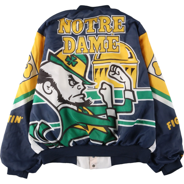 90'S Chalk Line Notre Dame University Back Print College Blouson Made in USA Men's XL Vintage /eaa435798