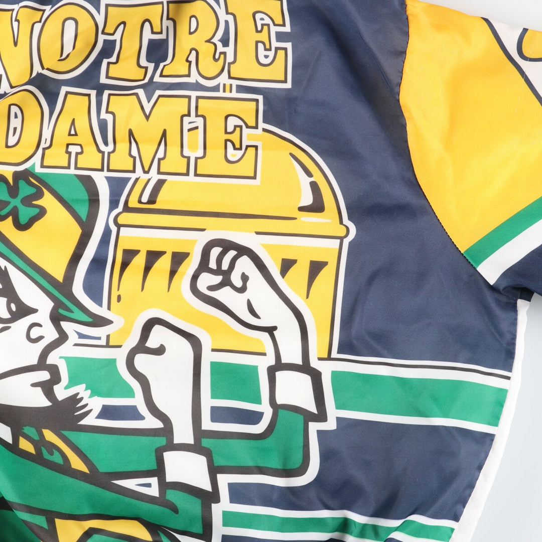 90'S Chalk Line Notre Dame University Back Print College Blouson Made in USA Men's XL Vintage /eaa435798