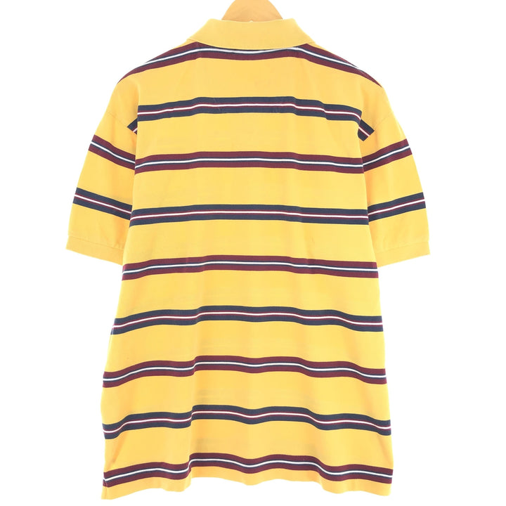 00s~ NAUTICA Short Sleeve Striped Polo Shirt Men's XL /eaa435809