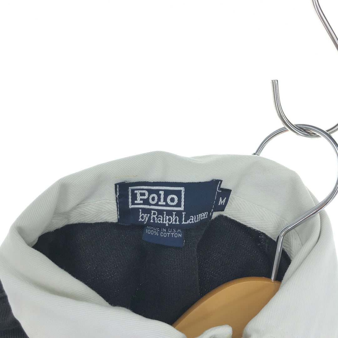 90'S Ralph Lauren POLO by Ralph Lauren short sleeve rugby shirt made in USA men's M vintage / eaa435828