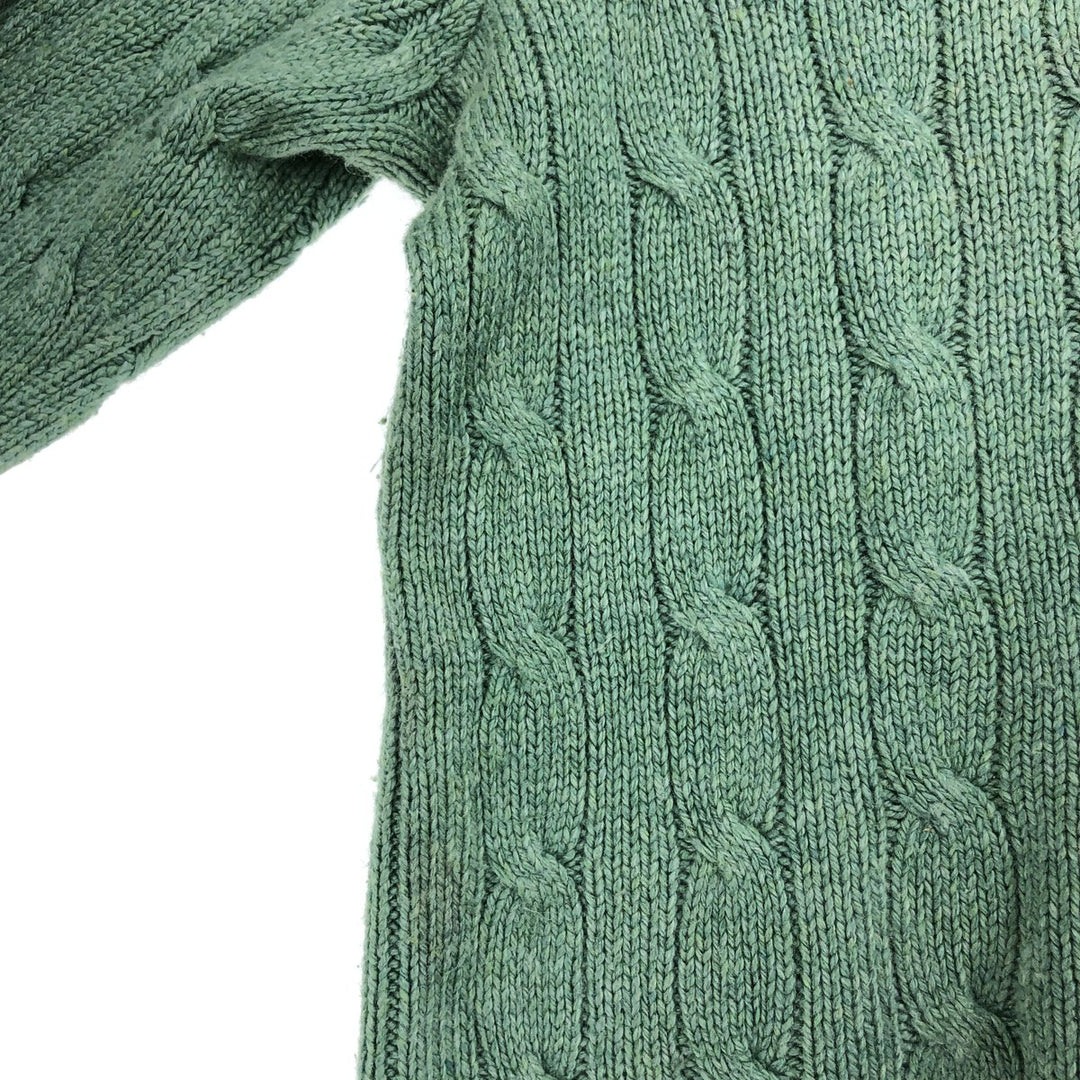 Ralph Lauren POLO by Ralph Lauren Cable Knit Silk Knit Sweater Men's M /eaa435853