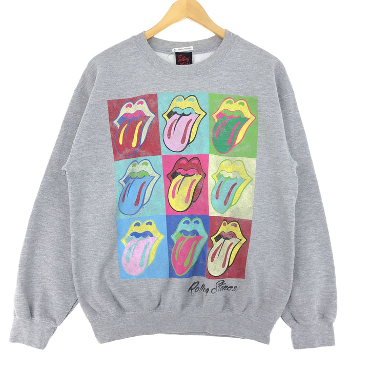 THE ROLLING STONES Rolling Stones Printed Sweatshirt Trainer Men's M /eaa435860