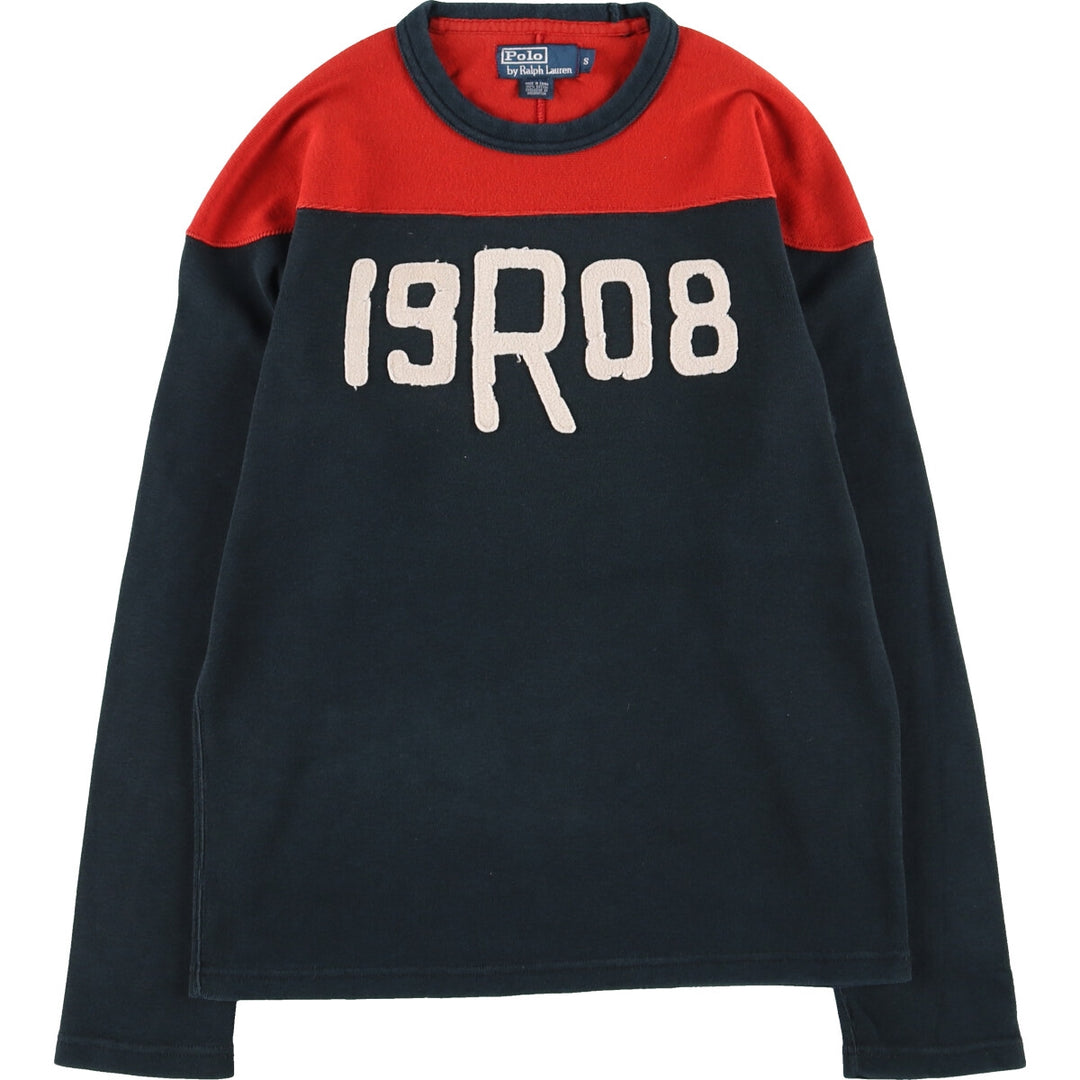 Ralph Lauren POLO by Ralph Lauren Two-tone long T-shirt, long T, men's S /eaa435883