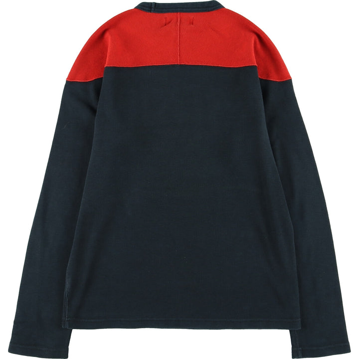 Ralph Lauren POLO by Ralph Lauren Two-tone long T-shirt, long T, men's S /eaa435883