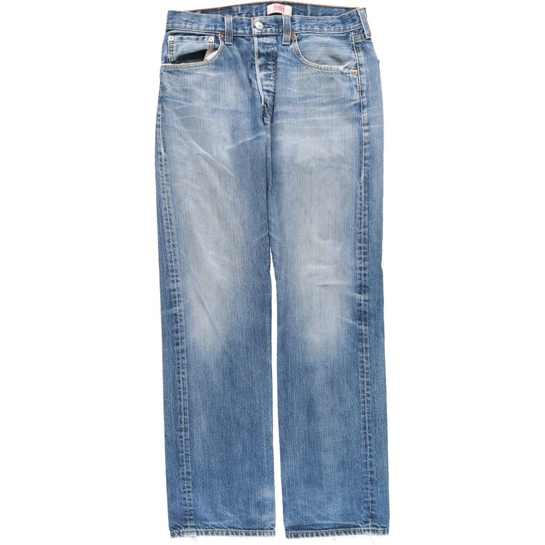 Levi's Levi's 501 STRAIGHT LEG BUTTON-FLY Euro model straight denim pants men's w32 / eaa435941