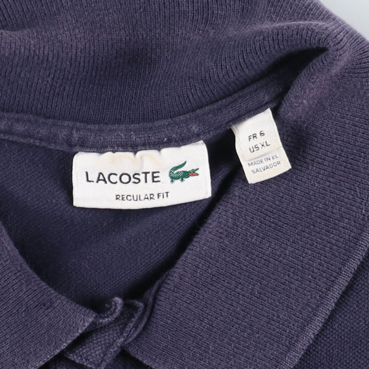 Lacoste LACOSTE REGULAR FIT short sleeve polo shirt Men's XL /eaa435972