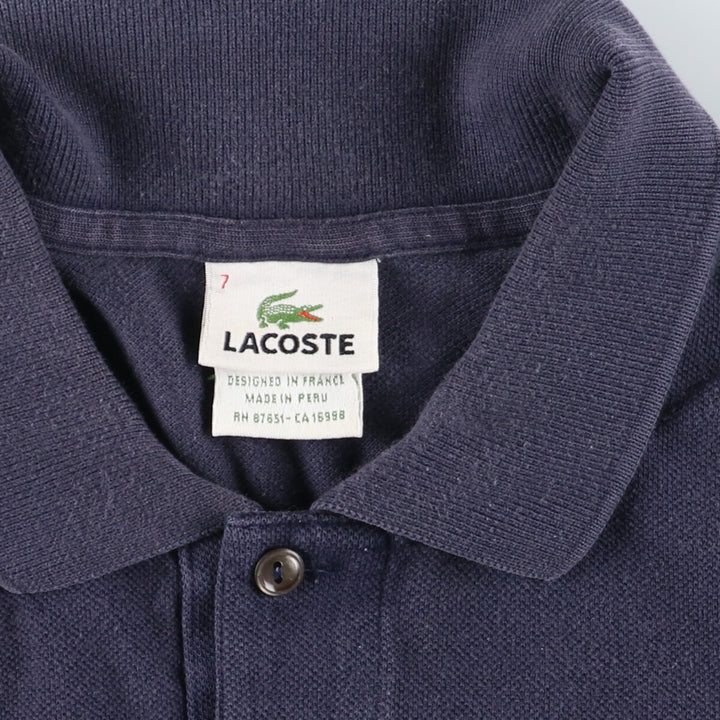 Lacoste LACOSTE French design short sleeve polo shirt men's L /eaa435978