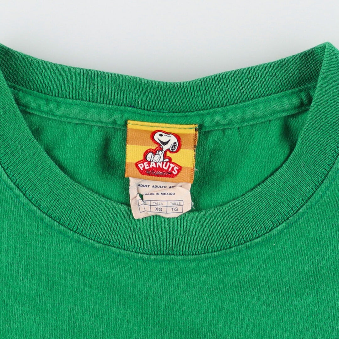 00'S DELTA PEANUT SNOOPY Snoopy character print T-shirt Men's XL /eaa436121