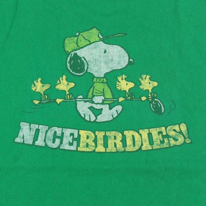00'S DELTA PEANUT SNOOPY Snoopy character print T-shirt Men's XL /eaa436121