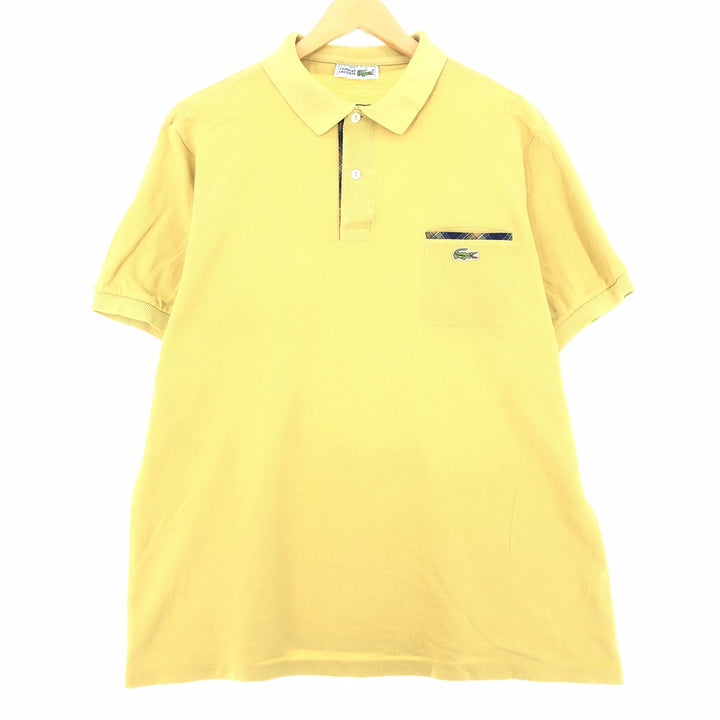 Lacoste LACOSTE CHEMISE French Lacoste short sleeve polo shirt made in France size 7 men's XXL /eaa436183