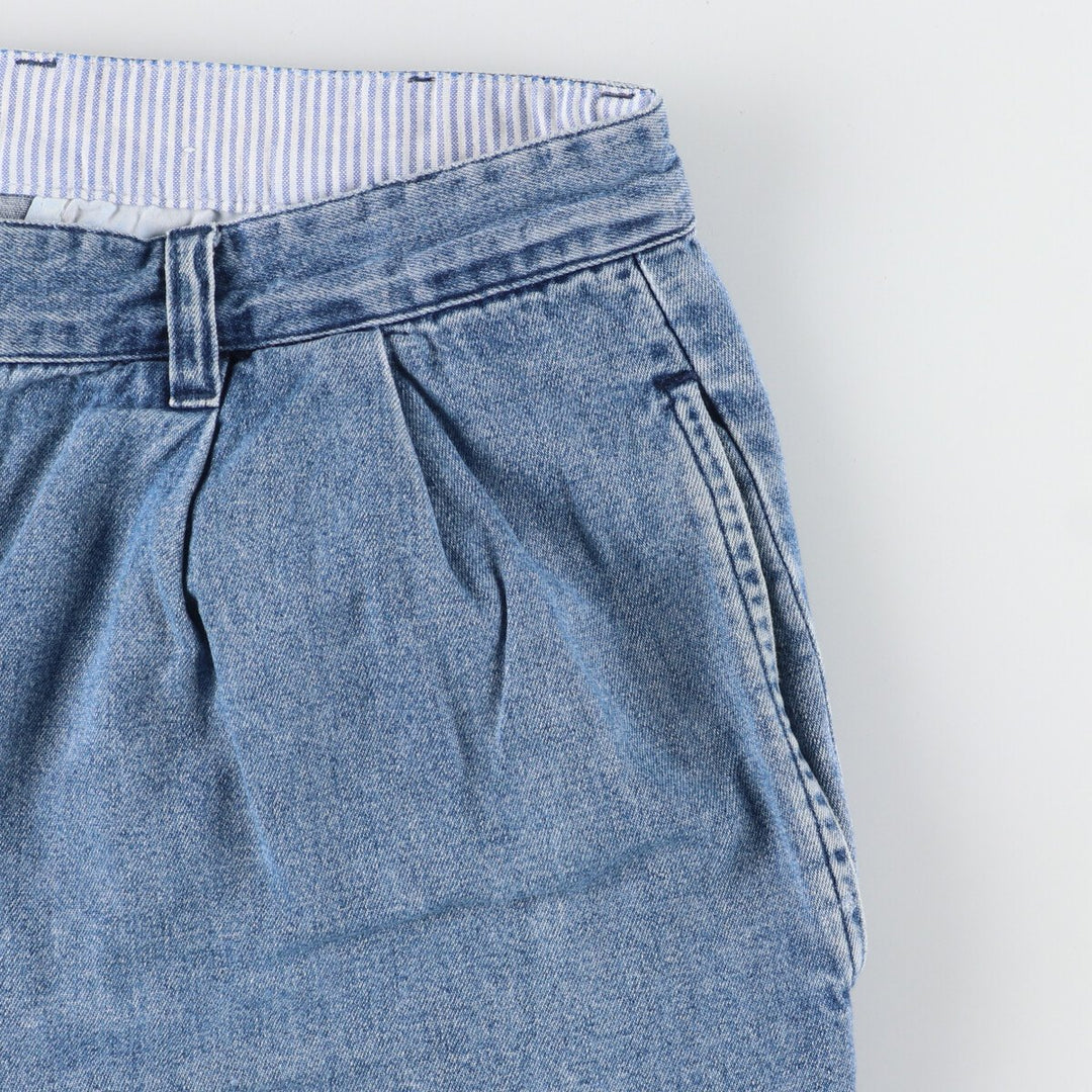 90'S Tommy Hilfiger Two-pleat denim shorts, short pants, men's size W36, vintage / eaa436381