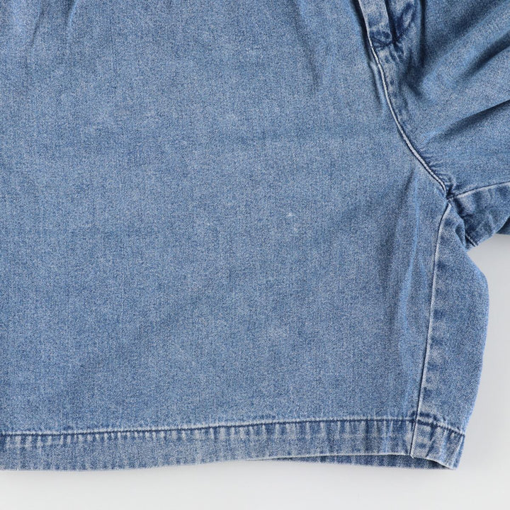 90'S Tommy Hilfiger Two-pleat denim shorts, short pants, men's size W36, vintage / eaa436381