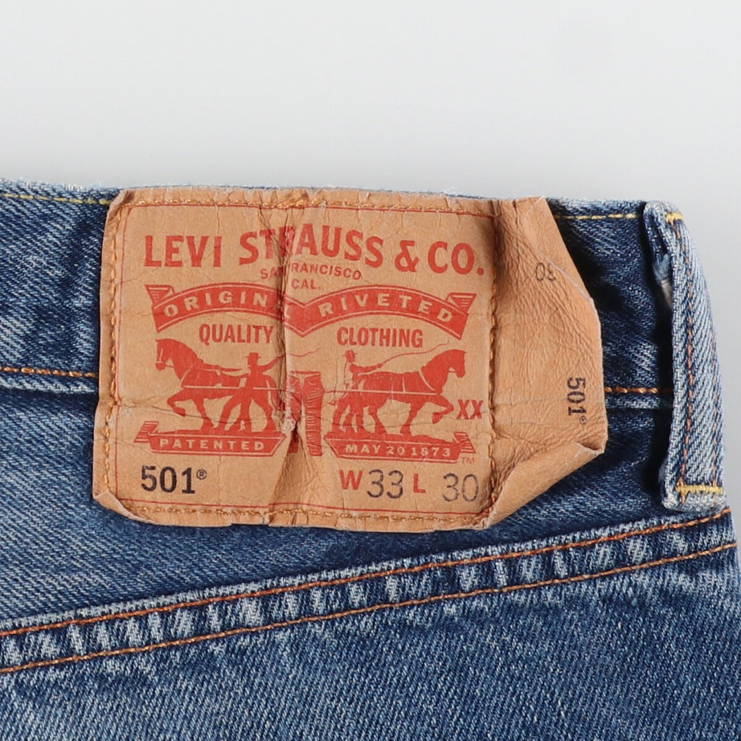 Levi's 501 Euro Model Straight Denim Pants Men's W34 / eaa436434