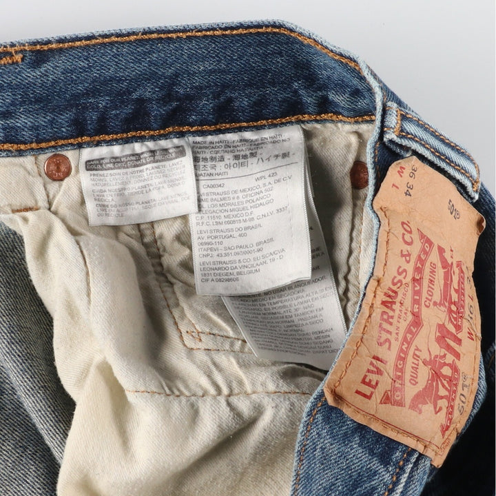 Levi's 501 straight denim pants for men, w37 / eaa436440