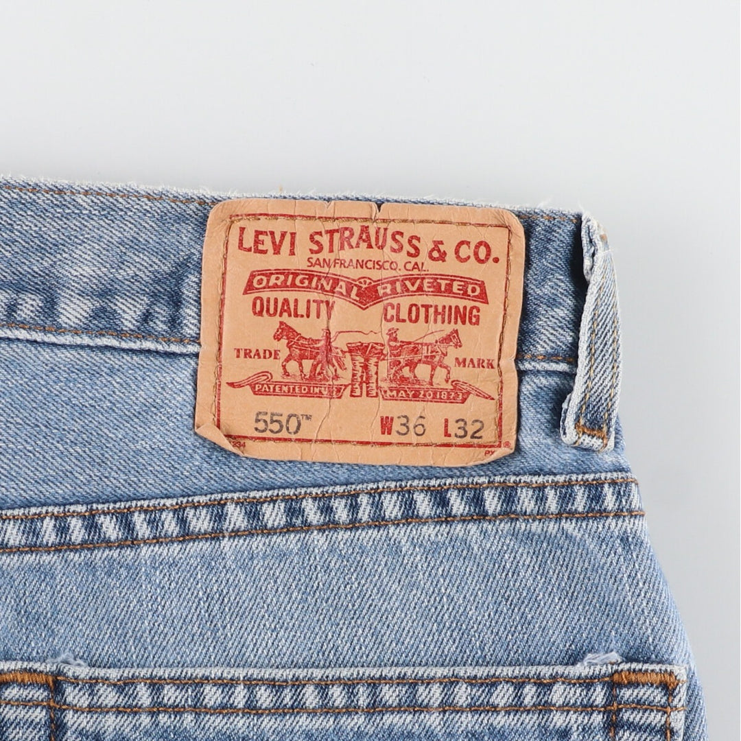 Levi's 550 Relaxed Fit Tapered Denim Pants Men's W34 / eaa436476