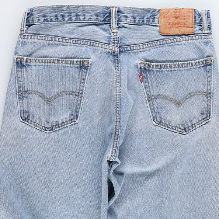 Levi's 550 tapered denim pants for men, w34 / eaa436478