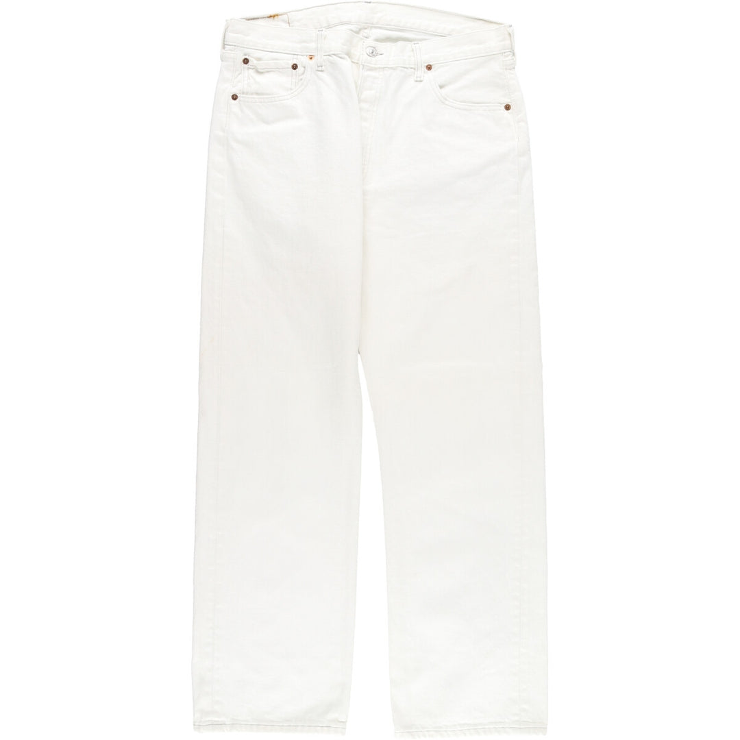 Levi's 0501-0150 Euro Model White Denim Straight Denim Pants Men's W35 / eaa436479