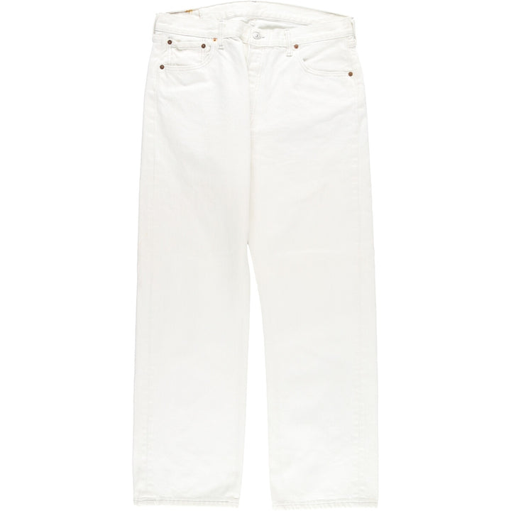 Levi's 0501-0150 Euro Model White Denim Straight Denim Pants Men's W35 / eaa436479