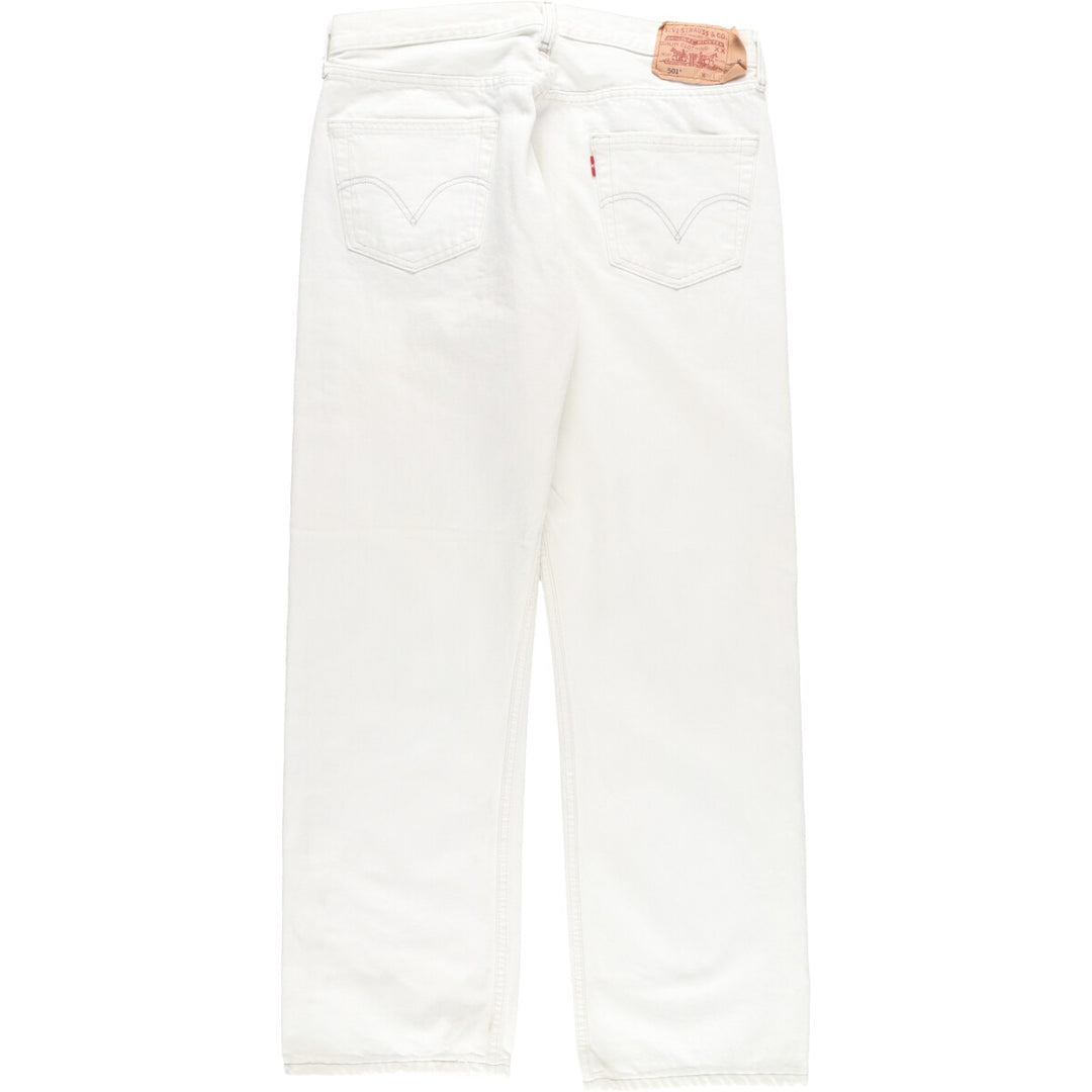 Levi's 0501-0150 Euro Model White Denim Straight Denim Pants Men's W35 / eaa436479