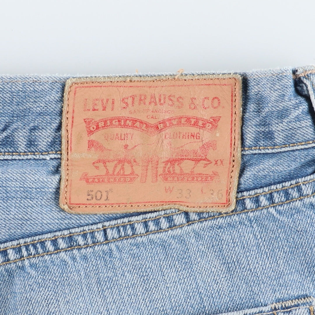 Levi's 501-1537 Straight Denim Pants Men's W33 / eaa436482