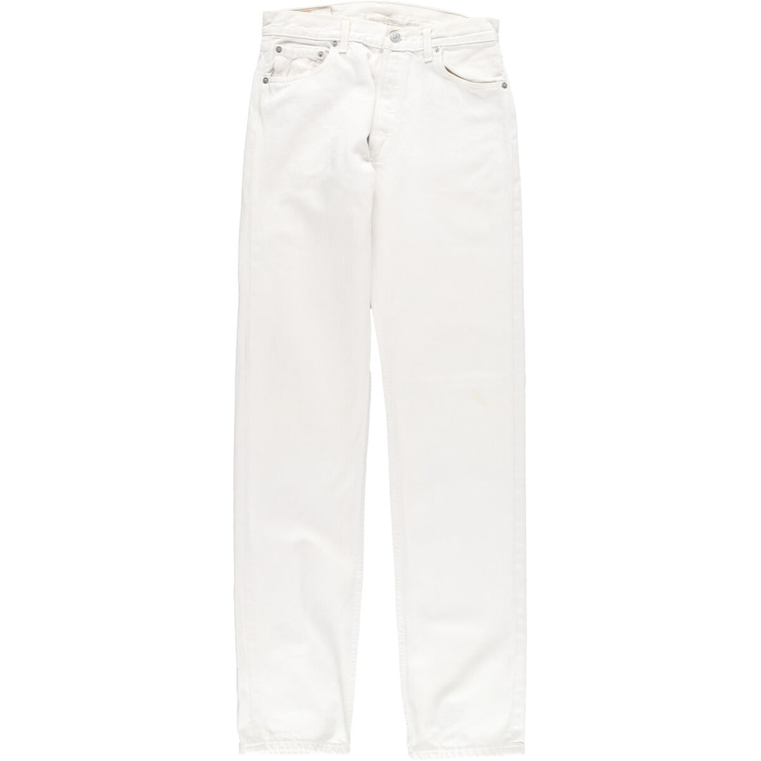 Levi's 501-0651 White Denim Straight Denim Pants Men's w29 / eaa436484