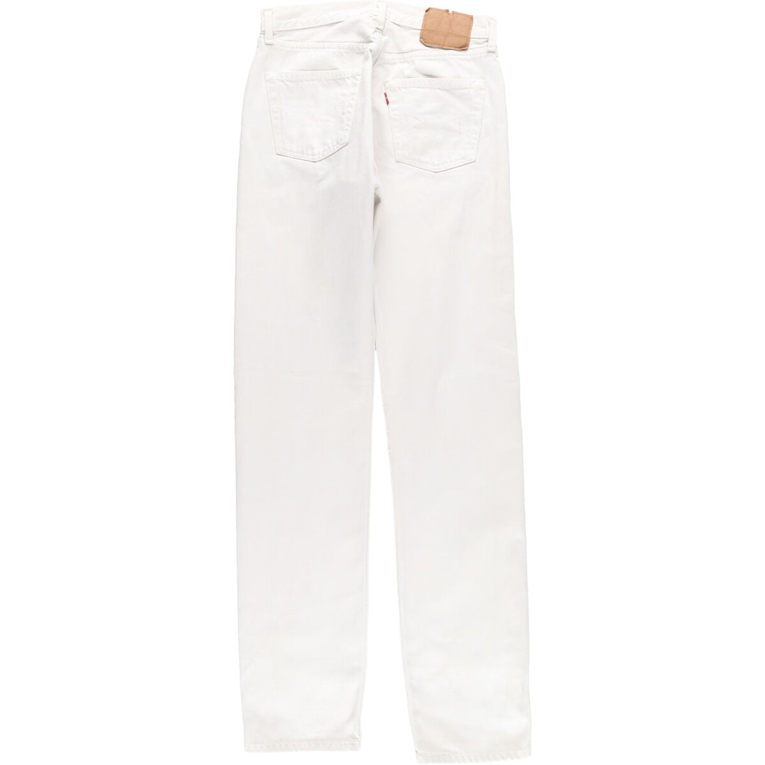 Levi's 501-0651 White Denim Straight Denim Pants Men's w29 / eaa436484