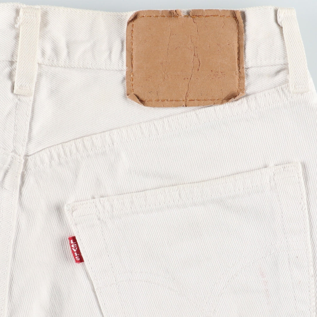 Levi's 501-0651 White Denim Straight Denim Pants Men's w29 / eaa436484