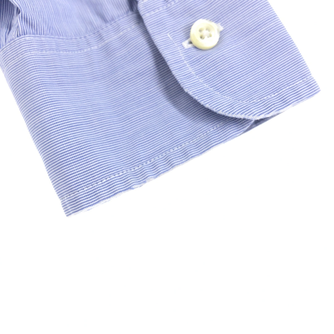 90'S Brooks Brothers MAKERS Long Sleeve Button Down Striped Shirt Made in USA Men's L Vintage /eaa436609