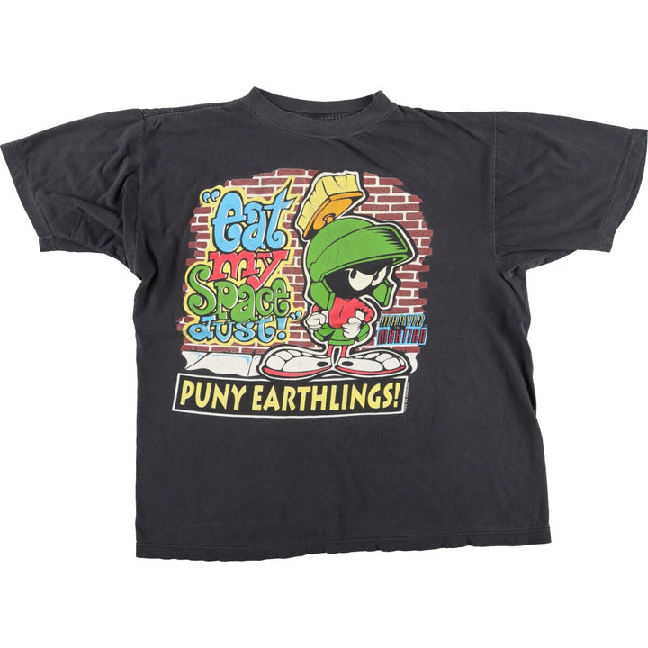 TREND BASICS LOONEY TUNES Marvin the Martian Character Print T-Shirt Men's L /eaa436616