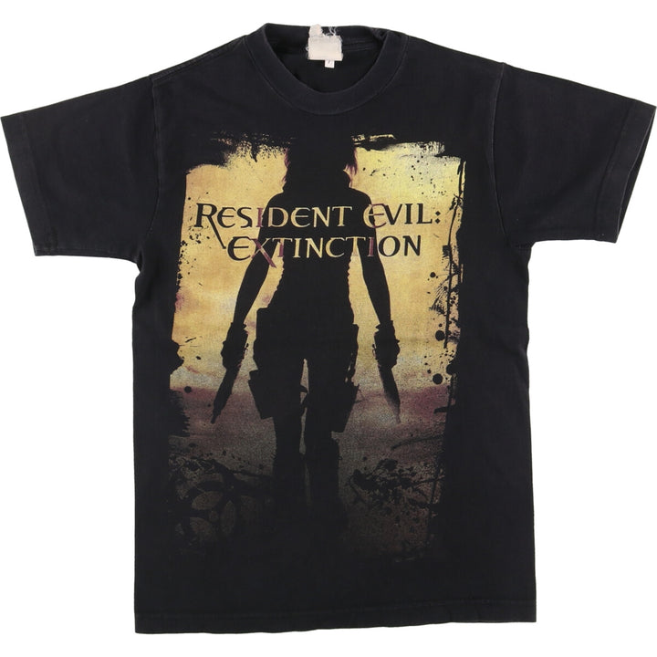 00'S RESIDENT EVIL EXTINCTION BIOHAZARD III Resident Evil 3 Movie T-shirt Men's XS /eaa436633