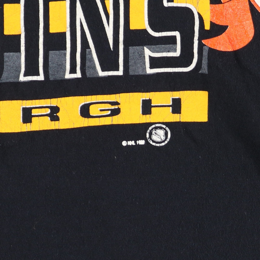 90'S SALEM SPORTSWEAR NHL Pittsburgh Penguins STANLEY CUP Sports T-shirt Made in USA Men's XXL Vintage /eaa436667