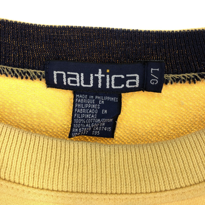 90'S NAUTICA Logo Sweatshirt, Men's L, Vintage /eaa436777